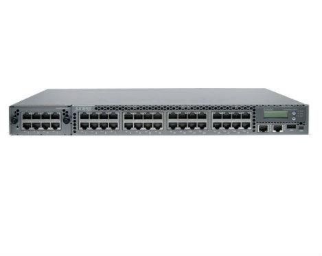 Juniper 32-port 100/1G/10GBASE-T Converged Switch, 650W AC, 960Gbps, 1U, Rack Mount 19", 330W, 8.8kg, Gray