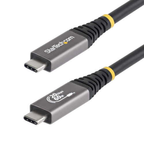 3M USB4 CABLE BLACK USB-IF CERTIFIED 4K120/DP2.1/60W/20GBPS