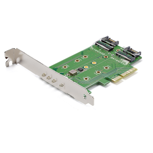 3PORT M.2 NGFF SSD CARD ADAPTER PCI EXPRESS 3.0 M.2 NGFF CARD