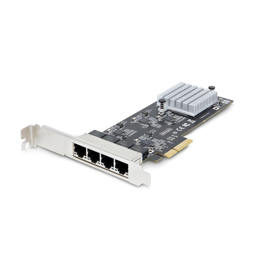 4-PORT 2.5G PCIE NETWORK CARD - QUAD NBASE-T ETHERNET CARD