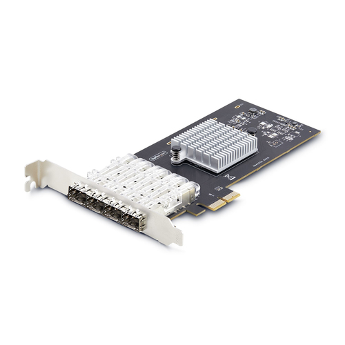 4-PORT GBE SFP NETWORK CARD - FIBER OPTIC GIGABIT NIC/CONTROLL