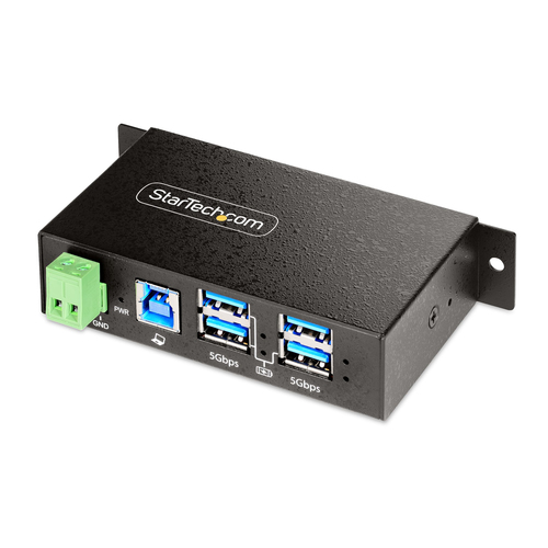 4-PORT MANAGED INDUSTRIAL USB HUB USB 3.0/3.1/3.2 G1 5GBPS