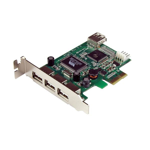 4 PORT PCI EXPRESS LOW PROFILE HIGH SPEED USB ADAPTER CARD