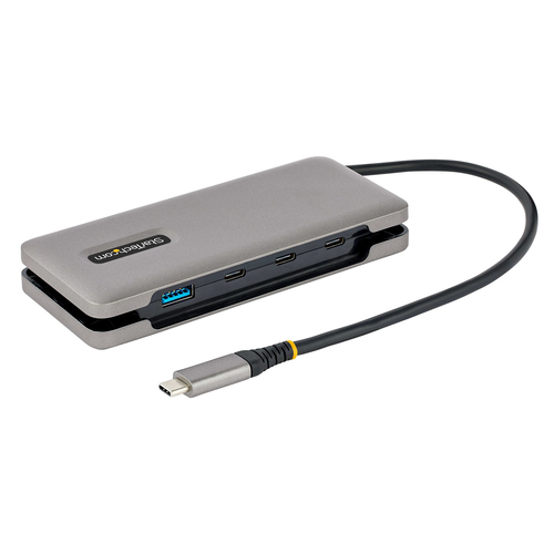 4-PORT USB-C HUB - 1X USB-A 3X USB-C PORTS - USB 3.1 10GBPS
