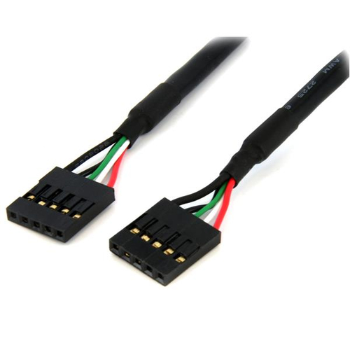 45CM INTERNAL 5 PIN USB IDC MOTHERBOARD HEADER CABLE F/F