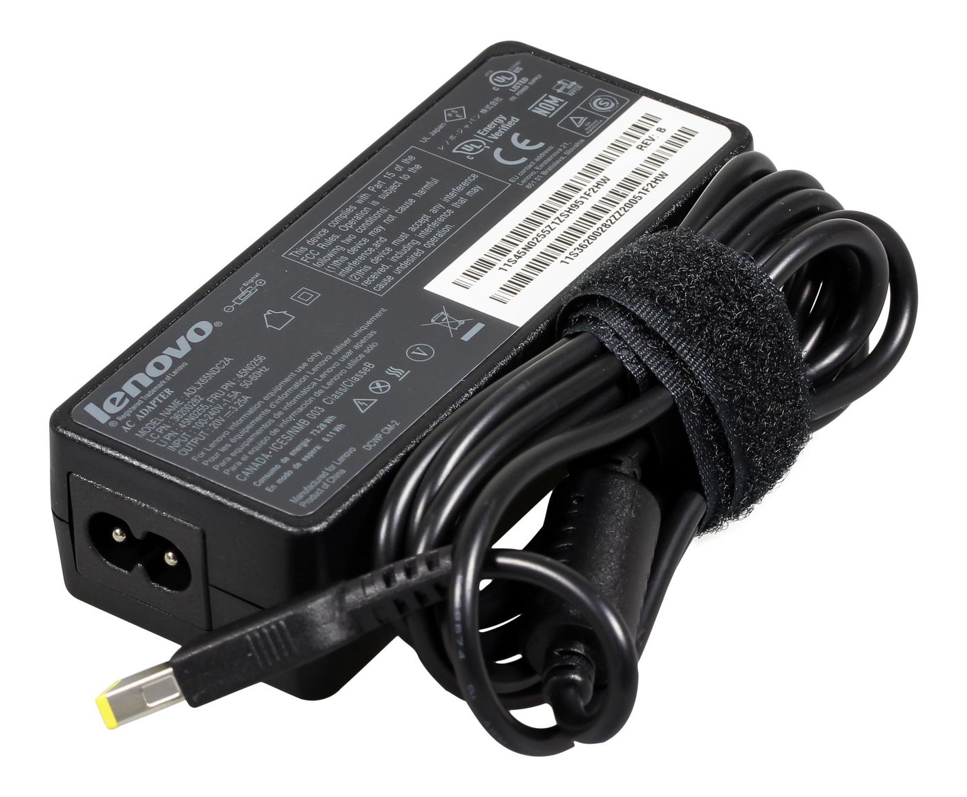 Lenovo 65W 2pin power adapter/inverter Indoor Black