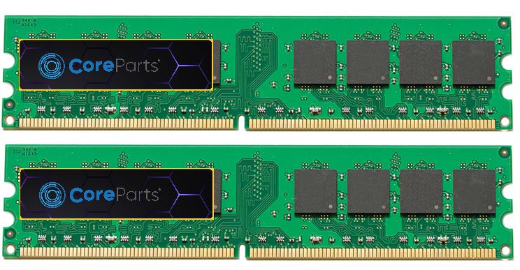 CoreParts 46C7538-MM memory module 8 GB 2 x 4 GB DDR2 240-pin DIMM