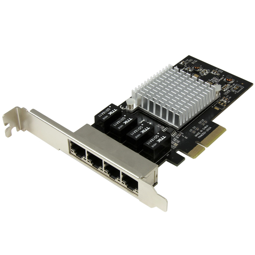 4PORT GIGABIT NETWORK ADAPTER CARD W/ INTEL I350-AM4 CHIP PCIE