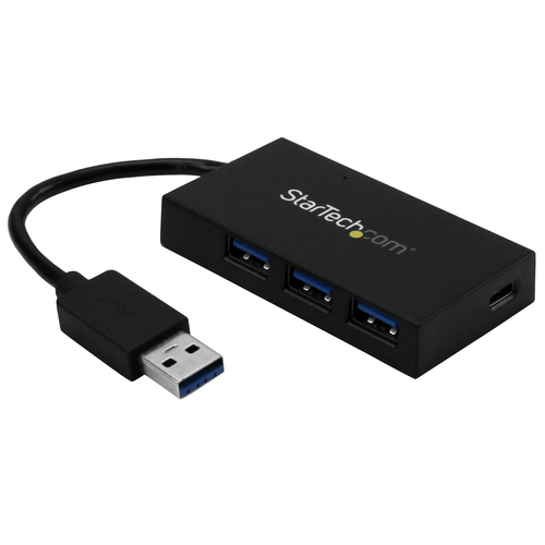 4PORT USB 3.0 HUB - USB A TO A AND C - USB PORT EXPANDER