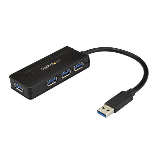 4PORT USB 3.0 HUB WITH CHARGE PORT - POWERED USB 3.0 HUB
