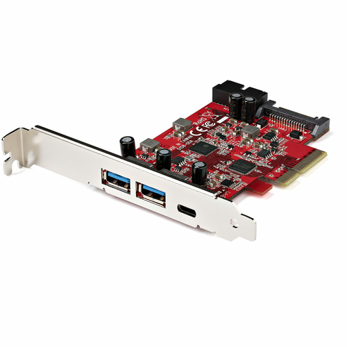 5-PORT USB PCIE CARD - 10GBPS 2X USB-A 1X USB-C IDC 2X 5GBPS