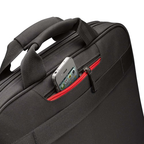 DLC-115 - Casual 15.6 inch Laptop-Tablet Case/Bag - Black