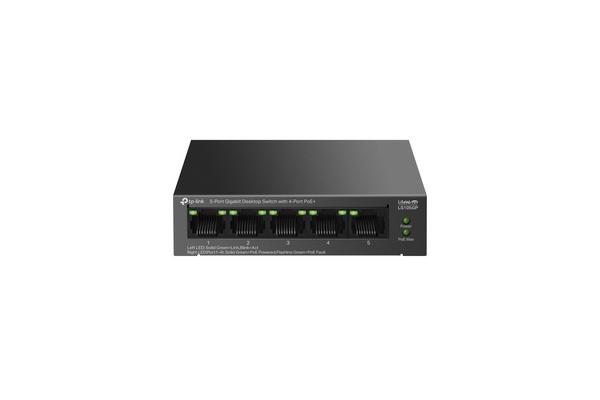 TP-Link LiteWave LS105GP V1 Switch 5-porte Gigabit Ethernet PoE+
