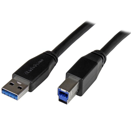 5M ACTIVE USB 3.0 A TO B CABLE USB 3.1 GEN 1 5 GBPS