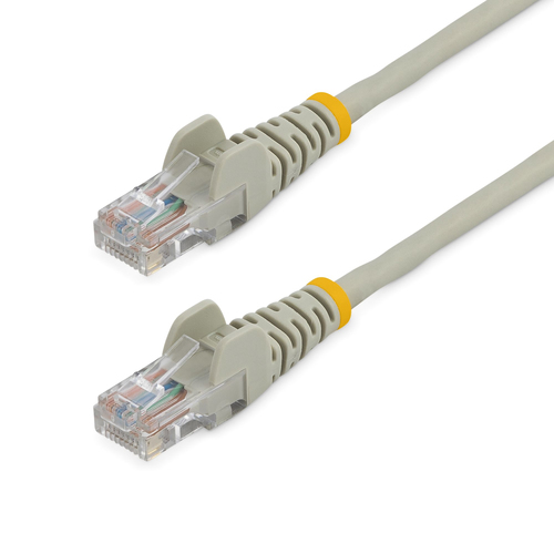 5M CAT 5E GREY SNAGLESS ETHERNET RJ45 CABLE MALE TO MALE