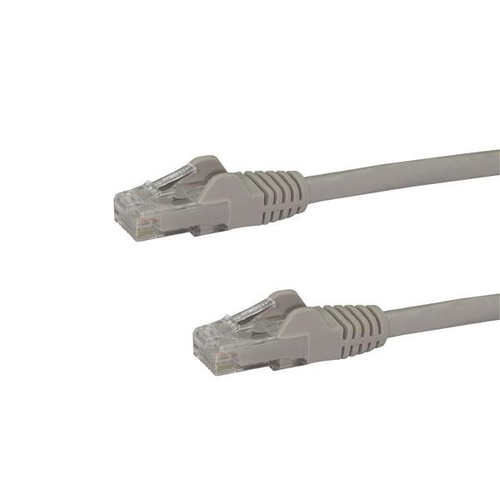 5M CAT6 GRAY SNAGLESS GIGABIT ETHERNET RJ45 CBL MALE TO MALE