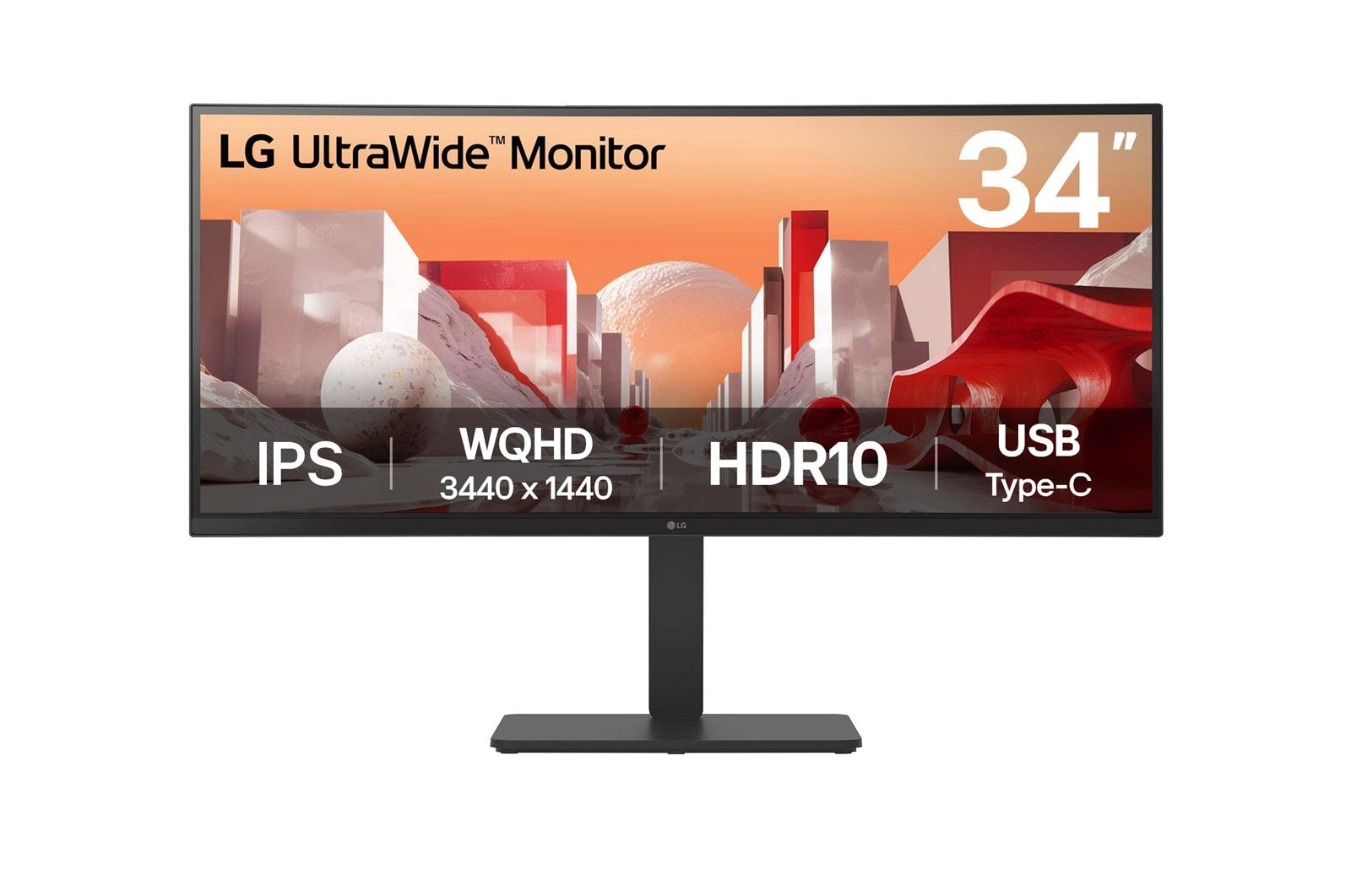 BA75QE - 34 inch - Wide Quad HD IPS Monitor - 3440x1440 - HAS - 5ms
