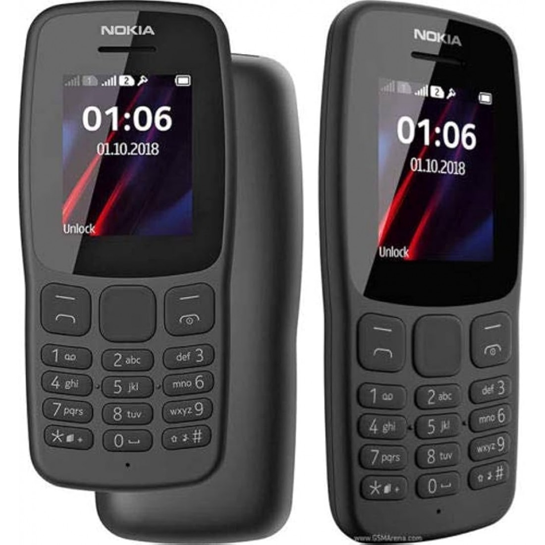 Telefon komórkowy Nokia TELEFON KOMÓRKOWY NOKIA 106 DualSim standard