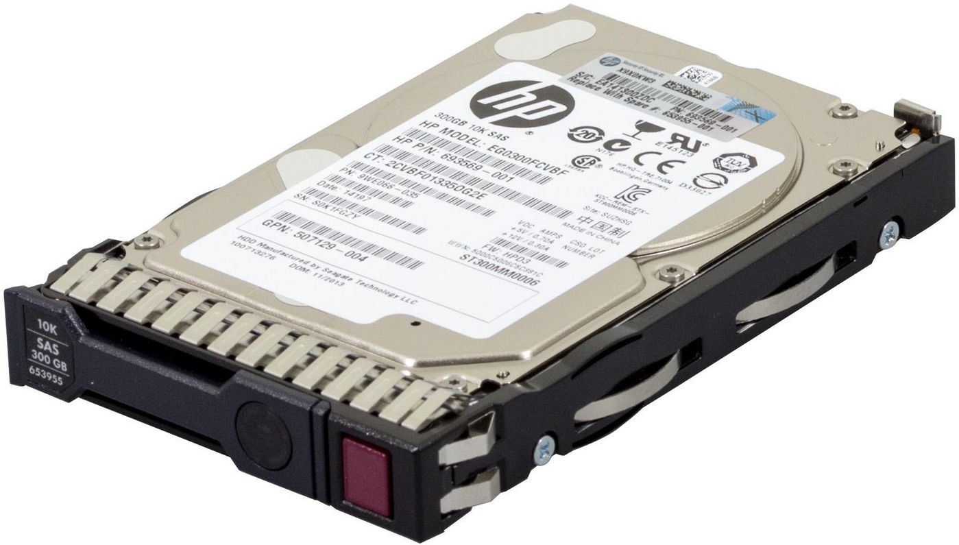 300 Gb SAS 10.000Rpm 2.5 Inch