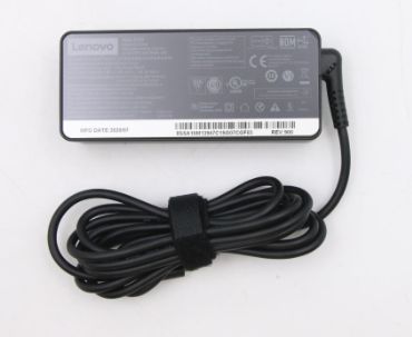 Lenovo 65W AC power adapter with USB Type-C interface, 20V output, compatible with various Lenovo ThinkPad and Yoga models.
