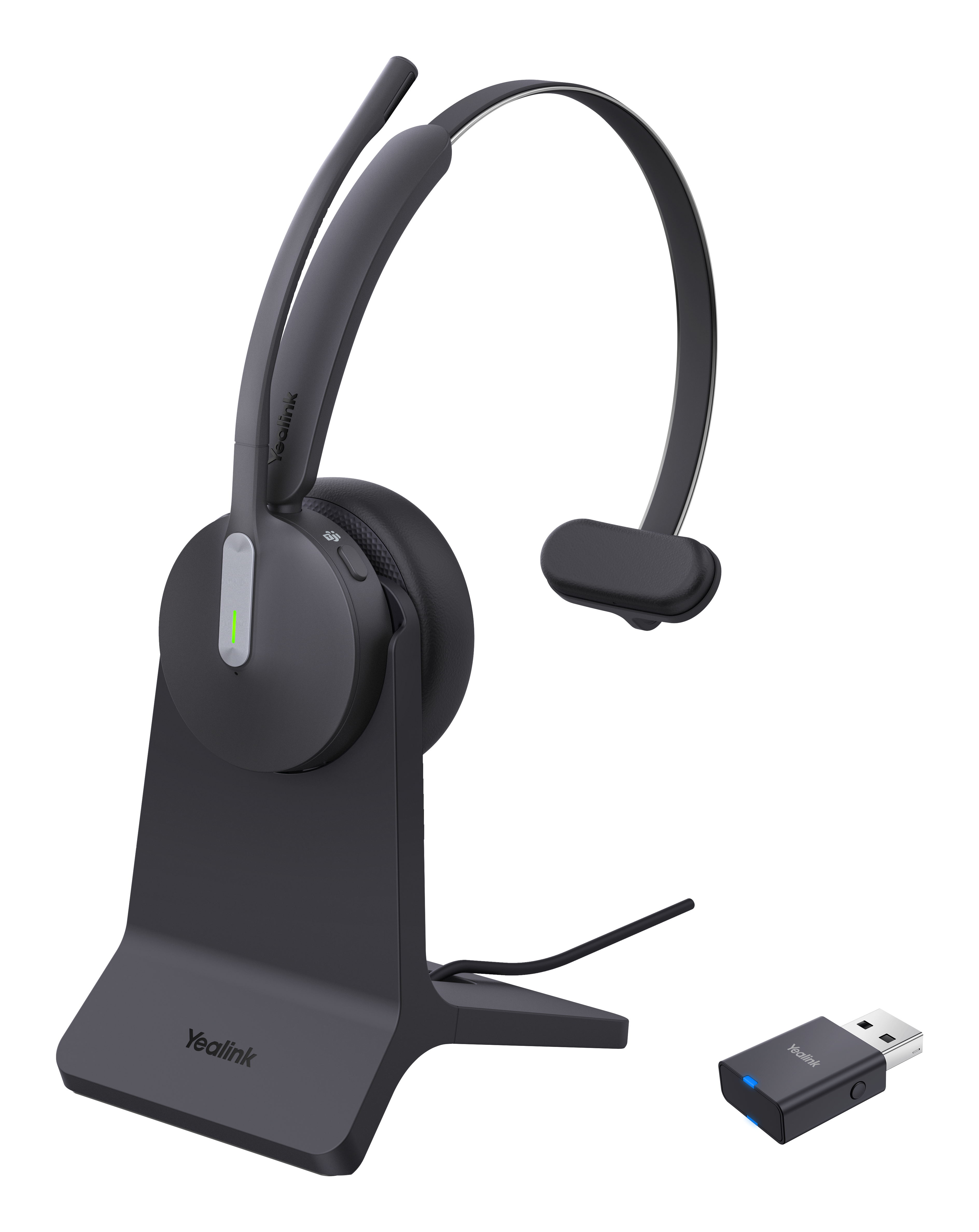 WH64 Hybrid Mono Teams with Charging Stand