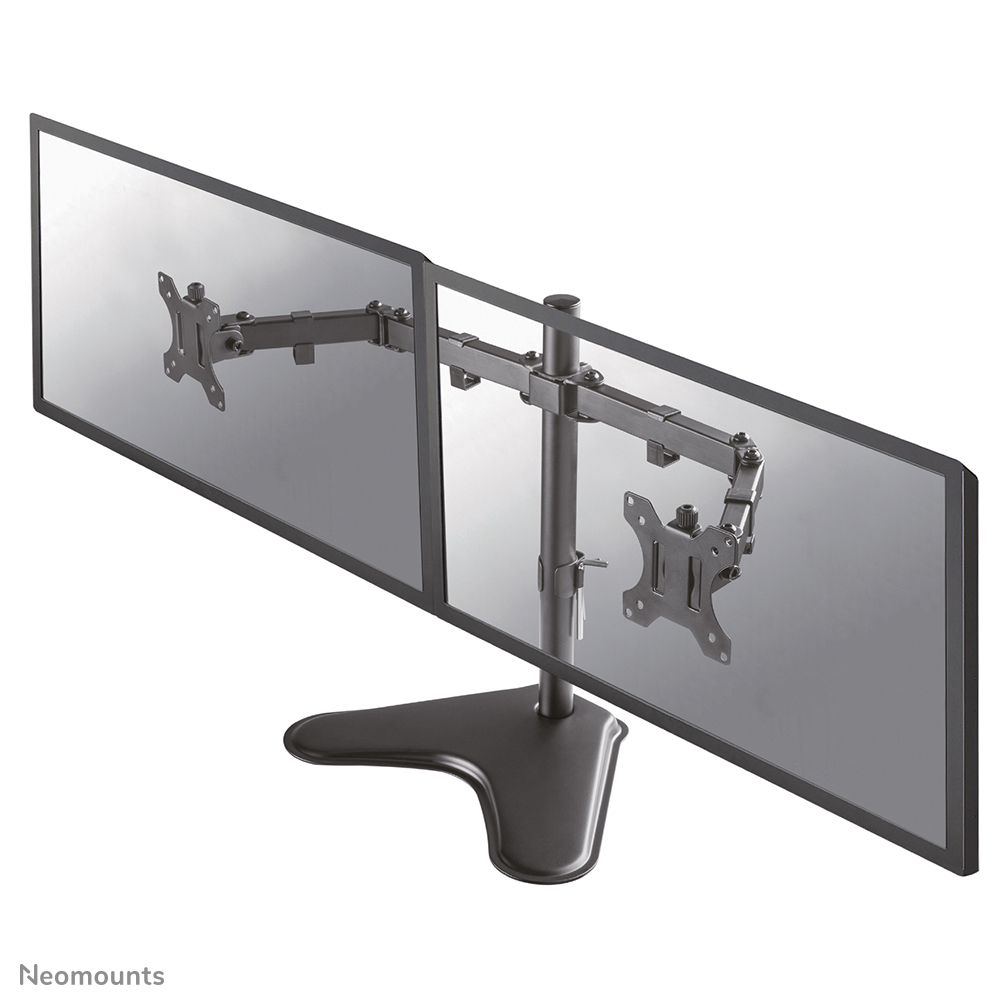 Dual Monitor stand - 10-32inch - 0-8 kg/screen - Black