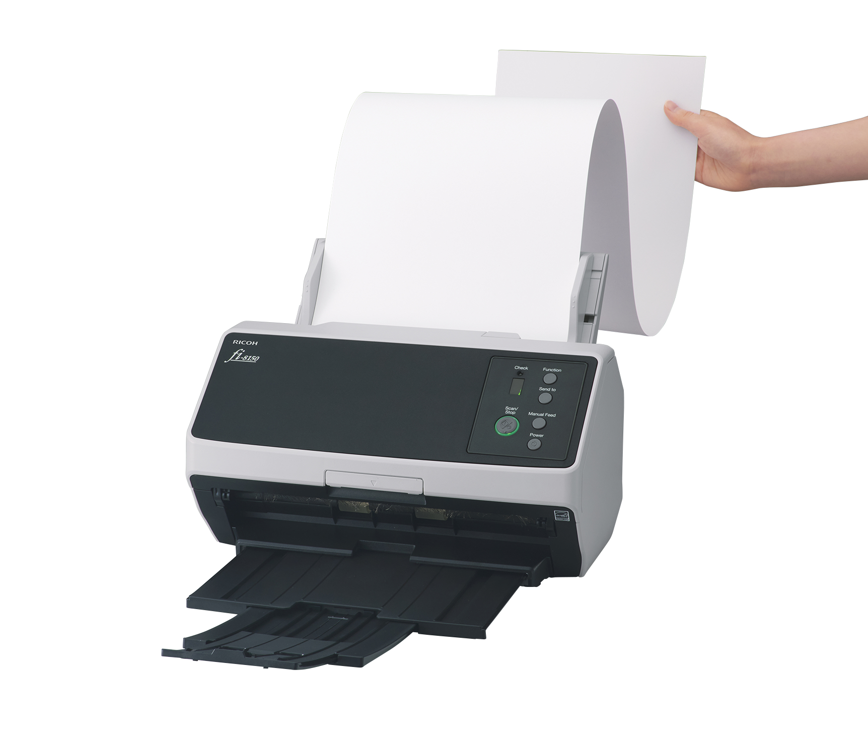 FI-8150: Duplex - A4 - ADF 100 - 50 ppm - USB 3.2/LAN