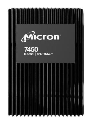 Micron 3840GB, U.3, 3D TLC NAND, PCIe Gen4 1x4, NVMe 1.4, Non-SED