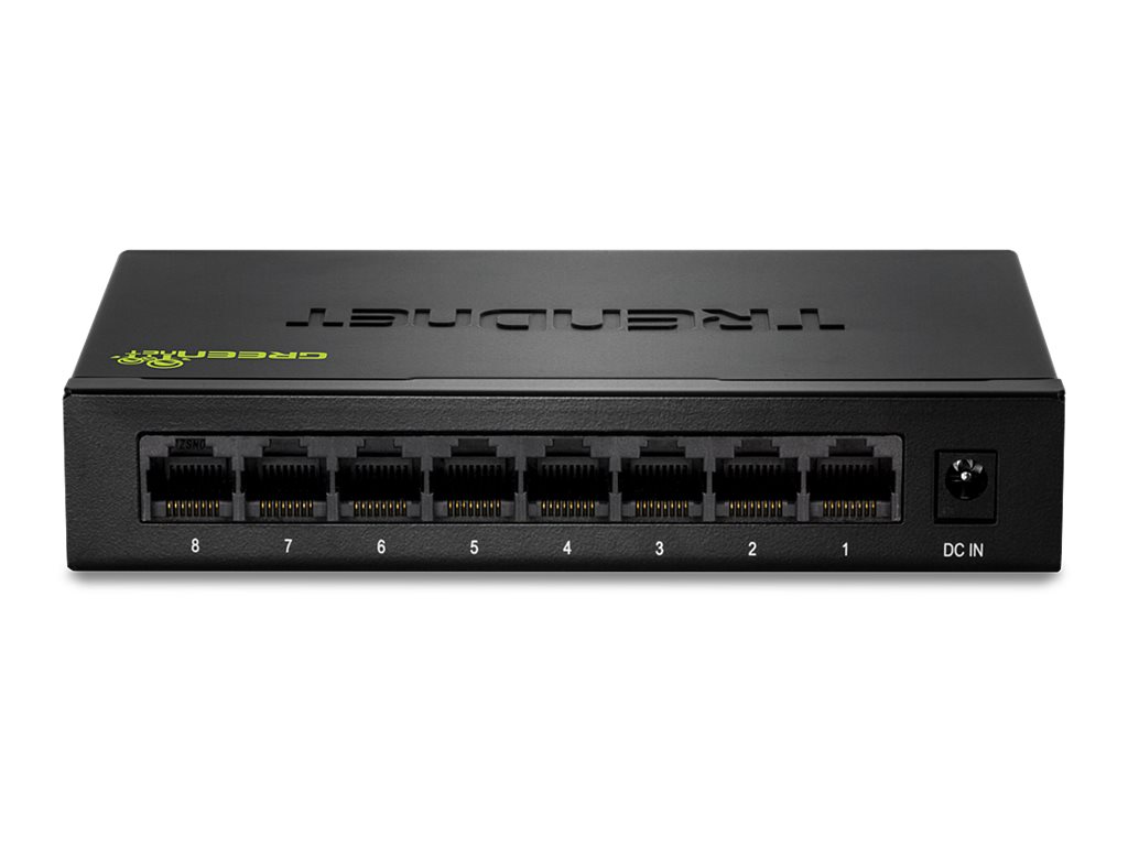 TRENDnet TEG S82g GREENnet Switch 8-porte Gigabit