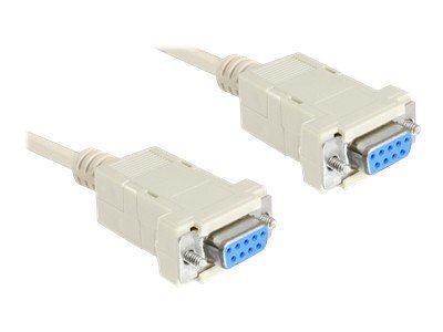 Delock Nulmodem cable 3m Grey