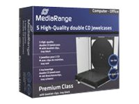 MediaRange Cd-hylster for lagring