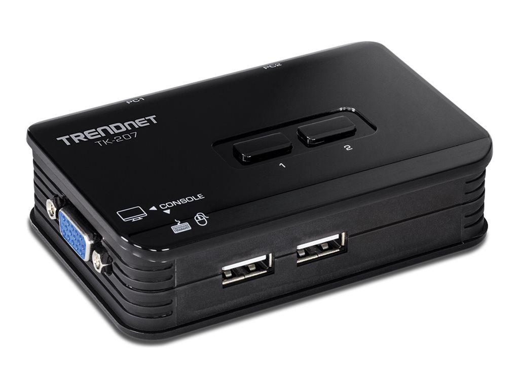TRENDnet TK 207K KVM switch Desktop