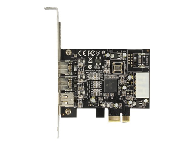Delock PCI Express card FireWire A / B - videooptagelsesadapter - PCI Express x1