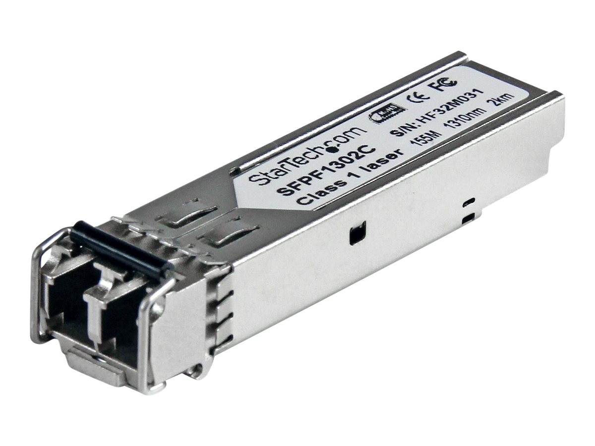 StarTech.com Cisco GLC-FE-100FX Compatible SFP Module - 100BASE-FX - 100 Mbps 100Mbps Multimode Fiber MMF Optic Transceiver - 2km SFP (mini-GBIC) transceiver modul Fast Ethernet