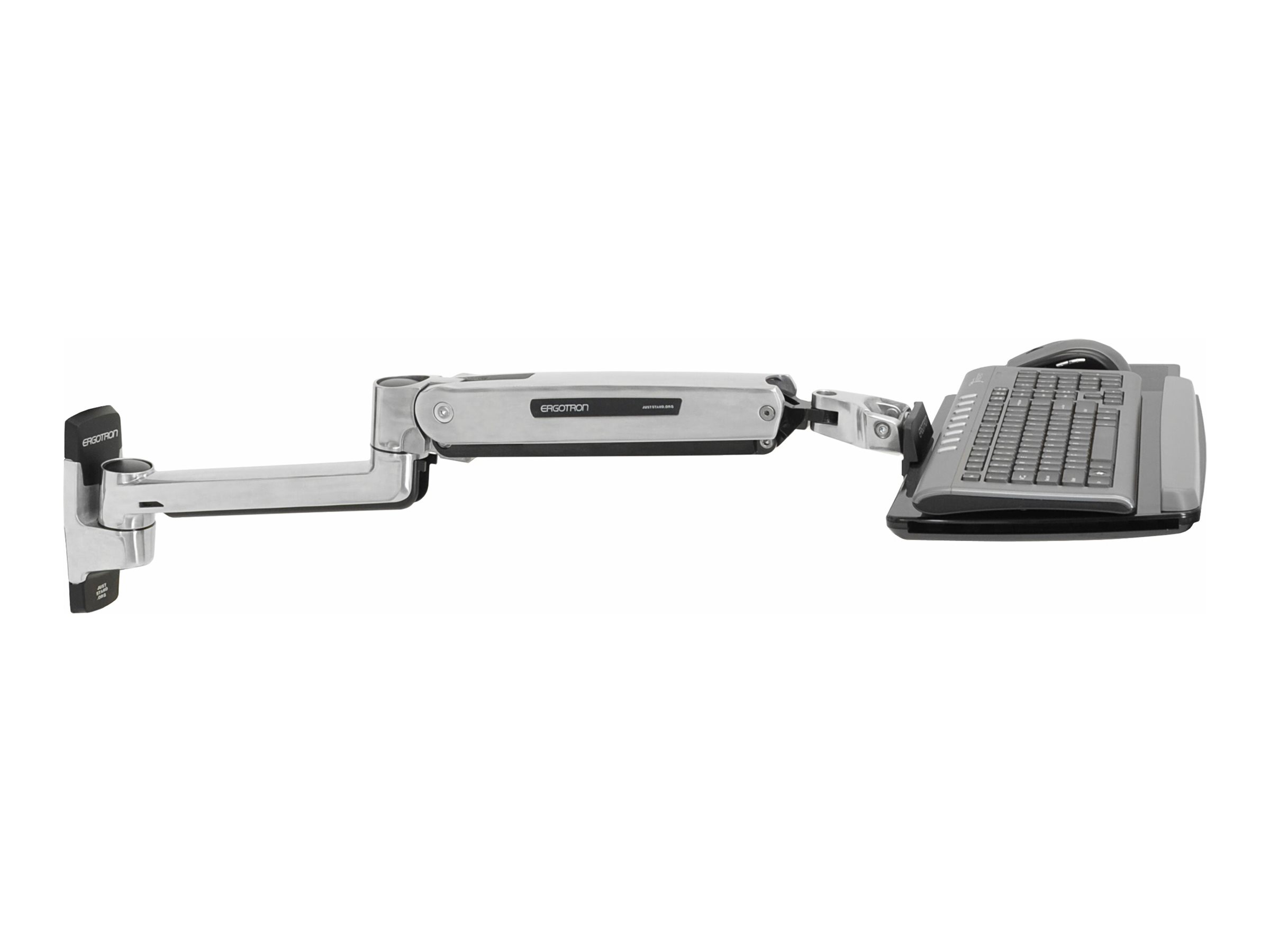 Ergotron LX Sit-Stand Wall Mount Arm Mounting Kit Keyboard/Mouse
