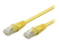 Goobay CAT 6 U/UTP CCA 0,5m Yellow