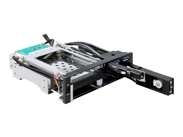DeLOCK Lagrings mobil rack 2.5" 3.5"