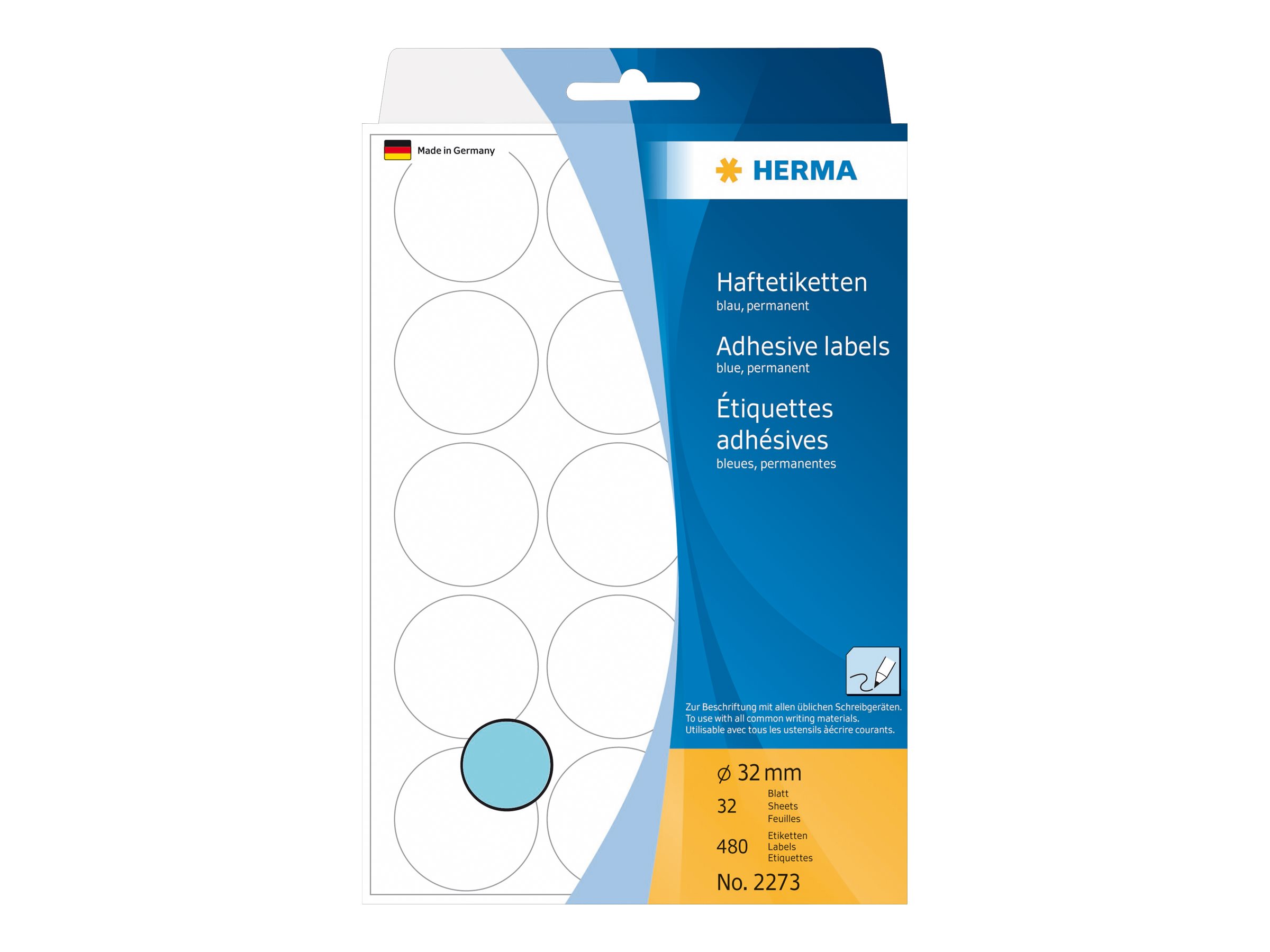 HERMA Runde etiketter 32 mm rund 480etikette(r) 2273