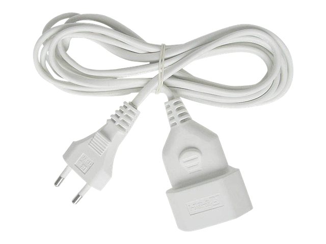 brennenstuhl H03VVH2-F 2x0.75 Extension cable for power 3m White