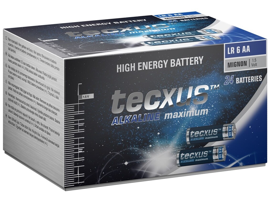 tecxus Mignon AA type Standardbatterier