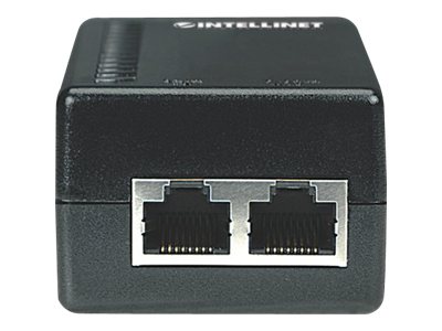 Intellinet Power over Ethernet (PoE) Injector, 1 Port, 48 V DC, IEEE 802.3af Compliant 15.4Watt