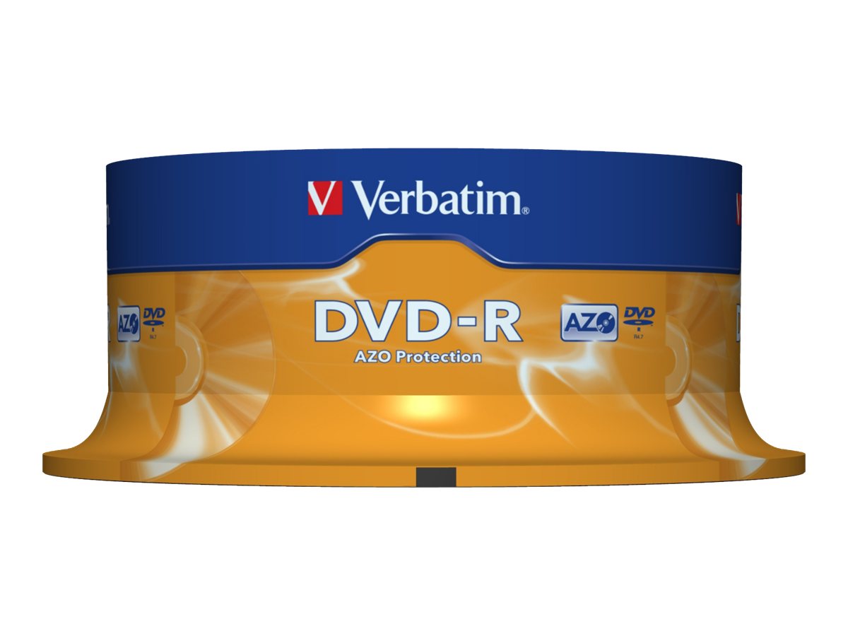 Verbatim 25x DVD-R 4.7GB