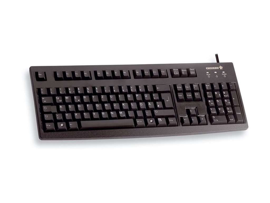 CHERRY G83-6104 Tastatur Membran Kabling Engelsk - USA