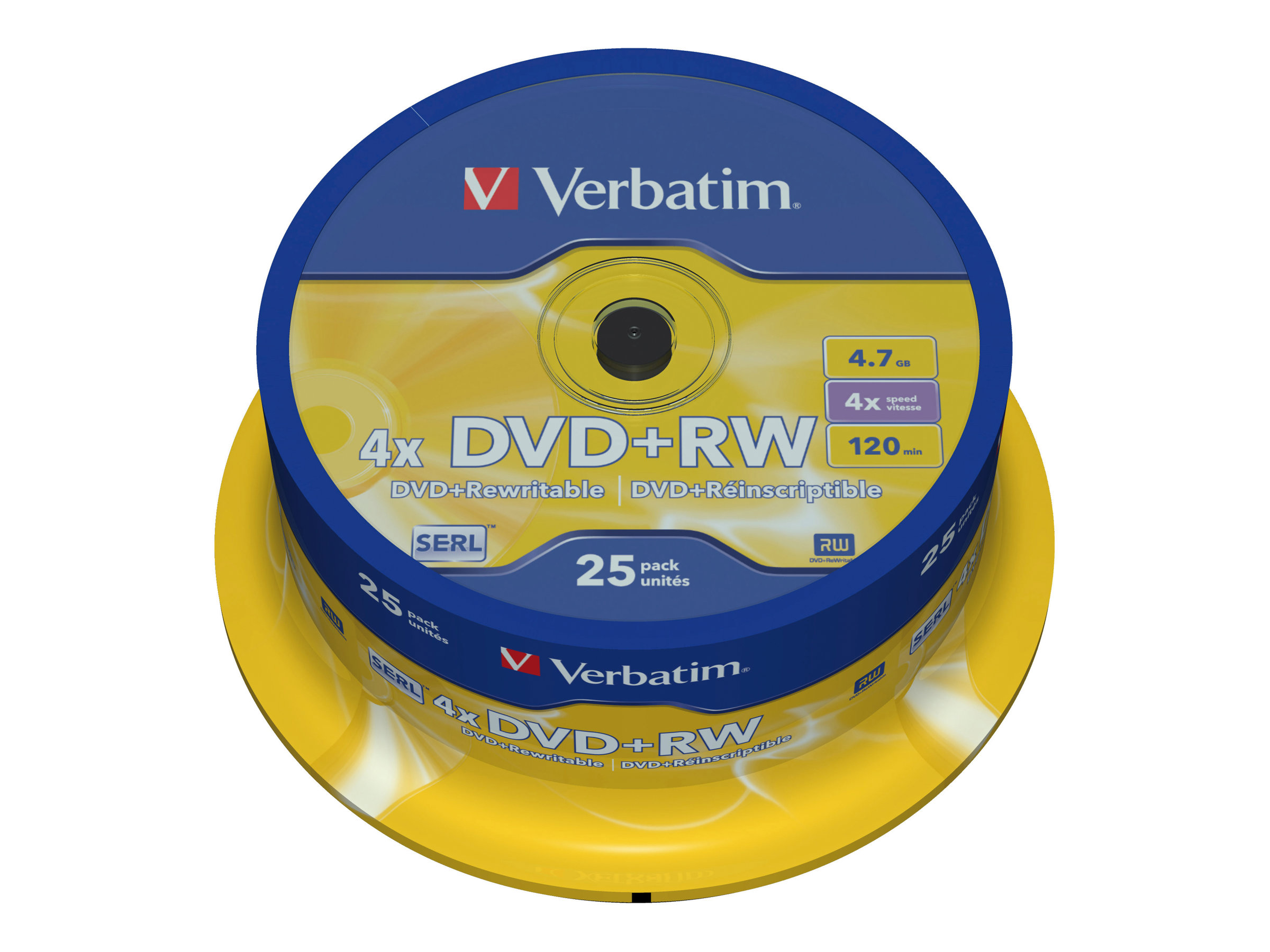 Verbatim 25x DVD+RW 4.7GB