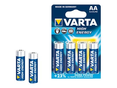 Varta High Energy AA type Standardbatterier 4