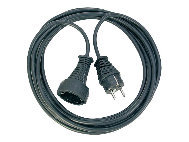 brennenstuhl H05VV-F 3G1.5 Extension cable for power 5m Black