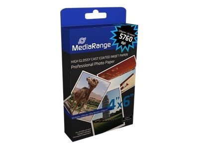MediaRange Fotopapir 100 x 150 mm 50ark MRINK104