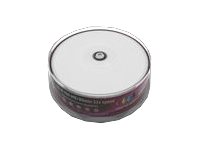 MediaRange Inkjet Fullsurface-Printable 25x CD-R 700MB