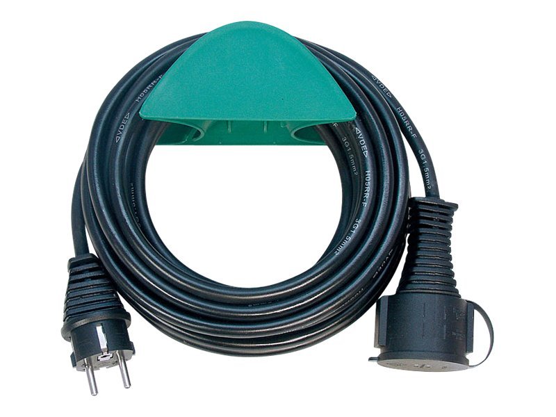 brennenstuhl H05RR-F 3G1.5 Extension cable for power 10m Black