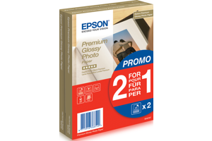 Epson Premium Glossy Photo Paper BOGOF Fotopapir 100 x 150 mm 40ark C13S042167
